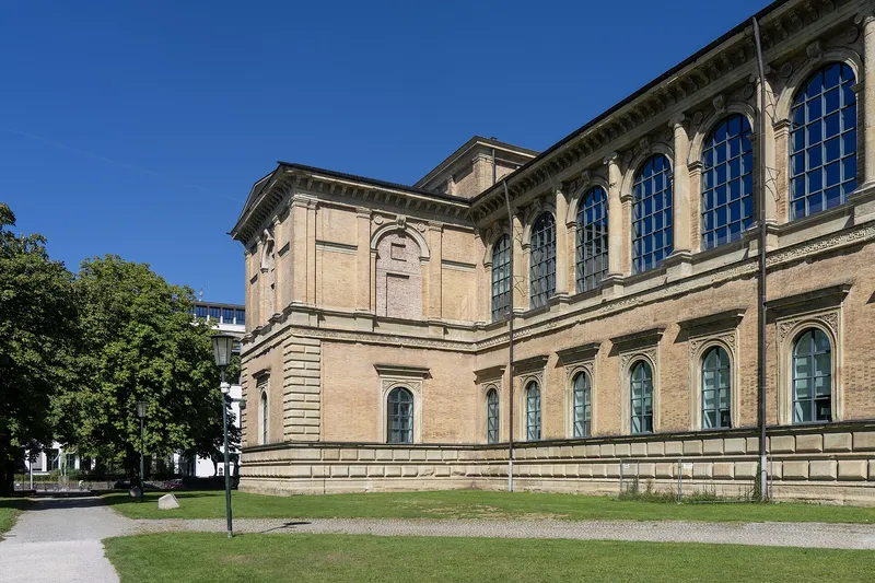 The Alte Pinakothek museum building in Munich