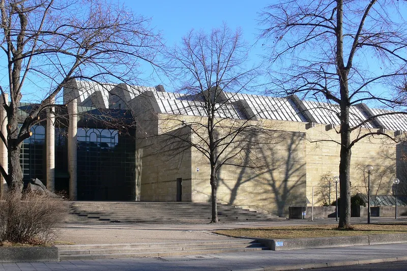 The Neue Pinakothek museum building in Munich
